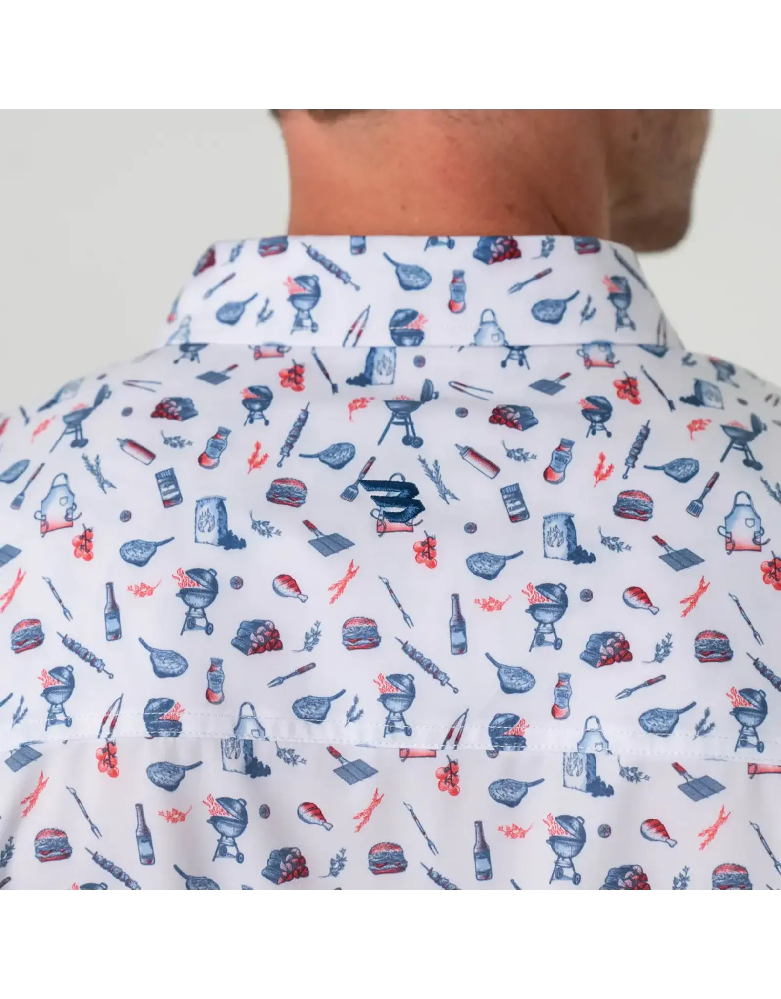 Burlebo Burlebo Performance Button Up - Grillmaster