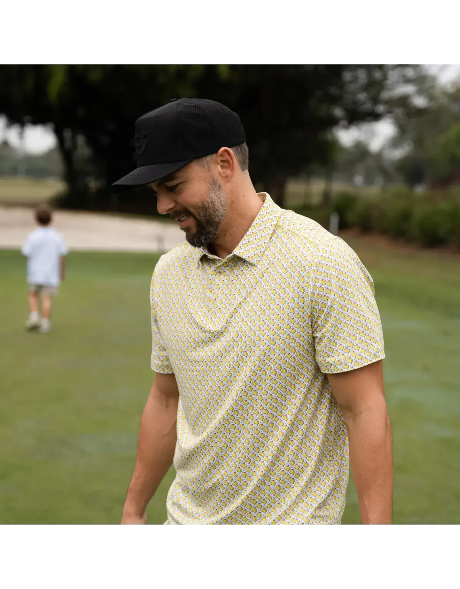 Burlebo Burlebo Performance Polo - Texas Tee Time