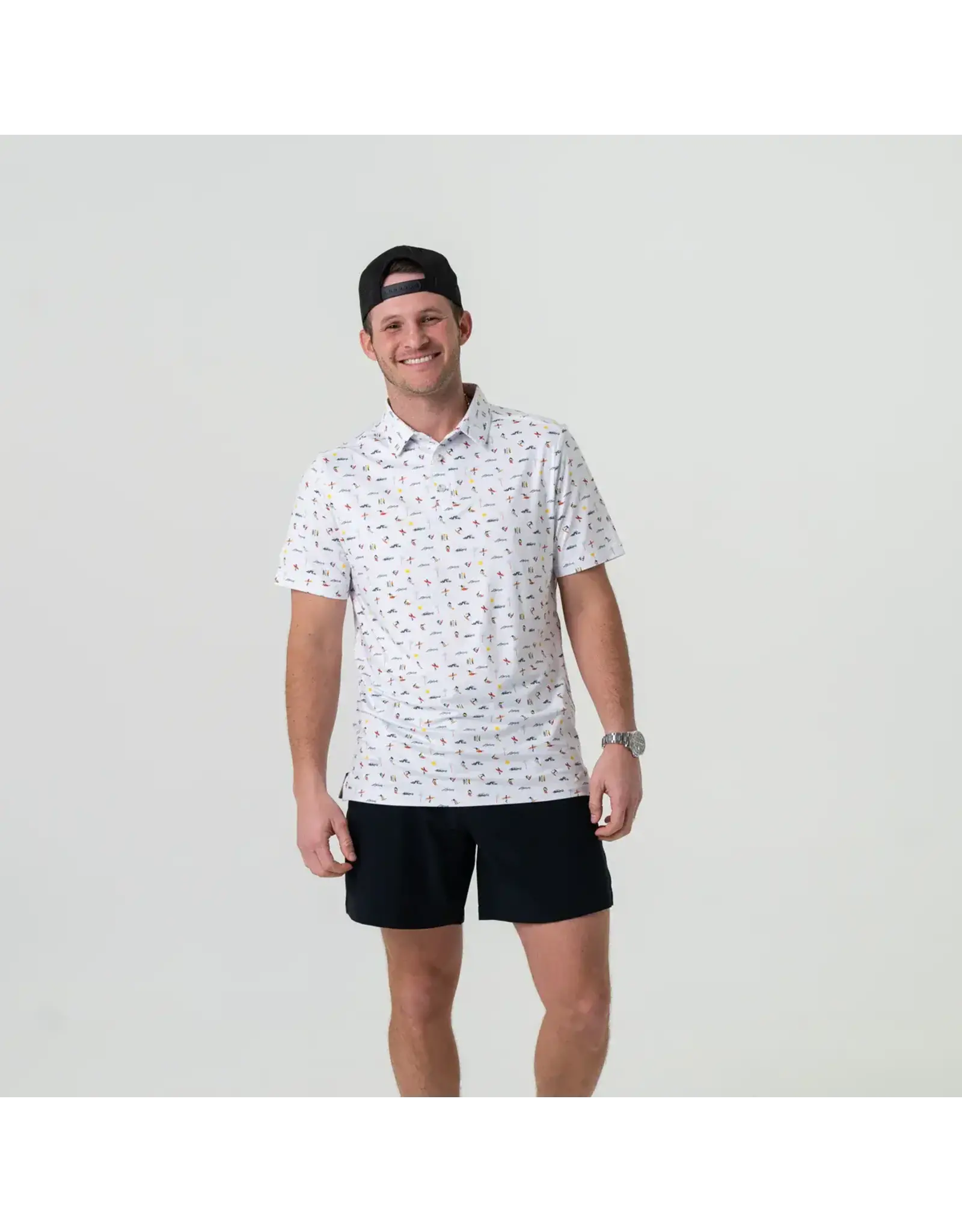 Burlebo Burlebo Performance Polo - Surfer
