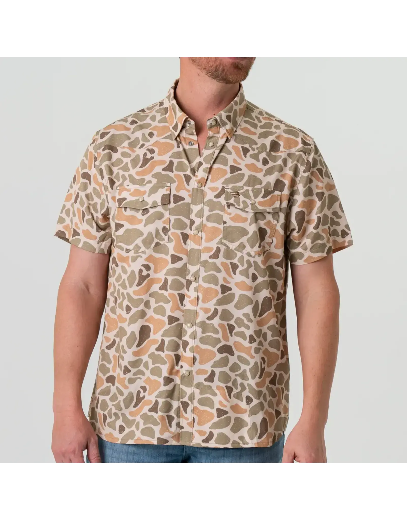 Burlebo Burlebo Performance Western Shirt - Venado Camo