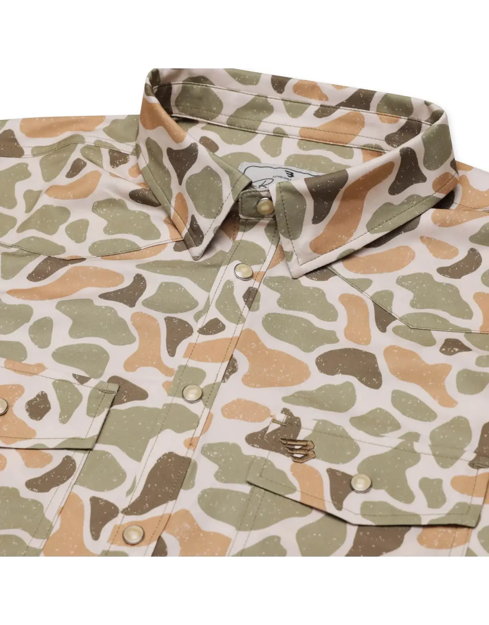 Burlebo Burlebo Performance Western Shirt - Venado Camo