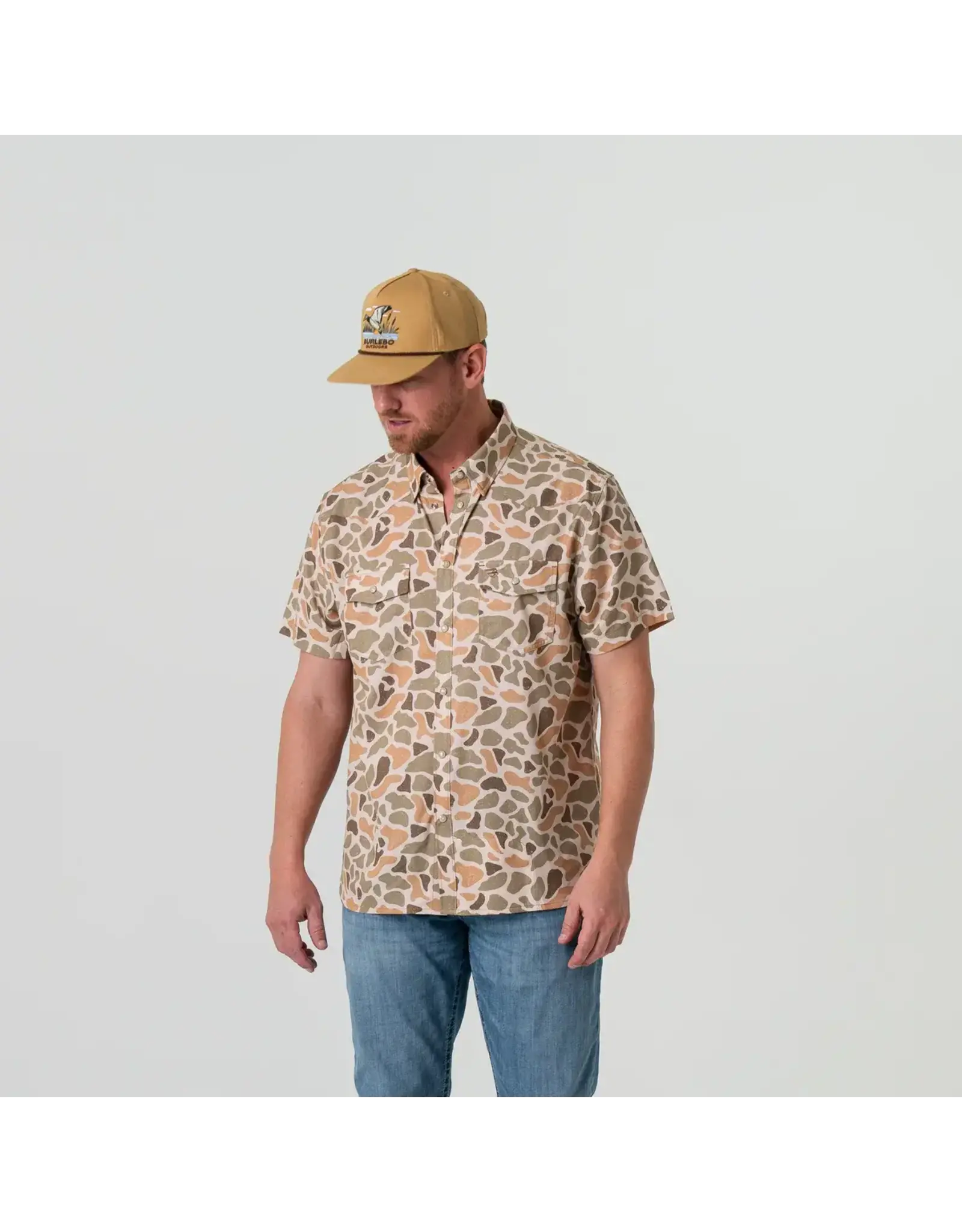 Burlebo Burlebo Performance Western Shirt - Venado Camo