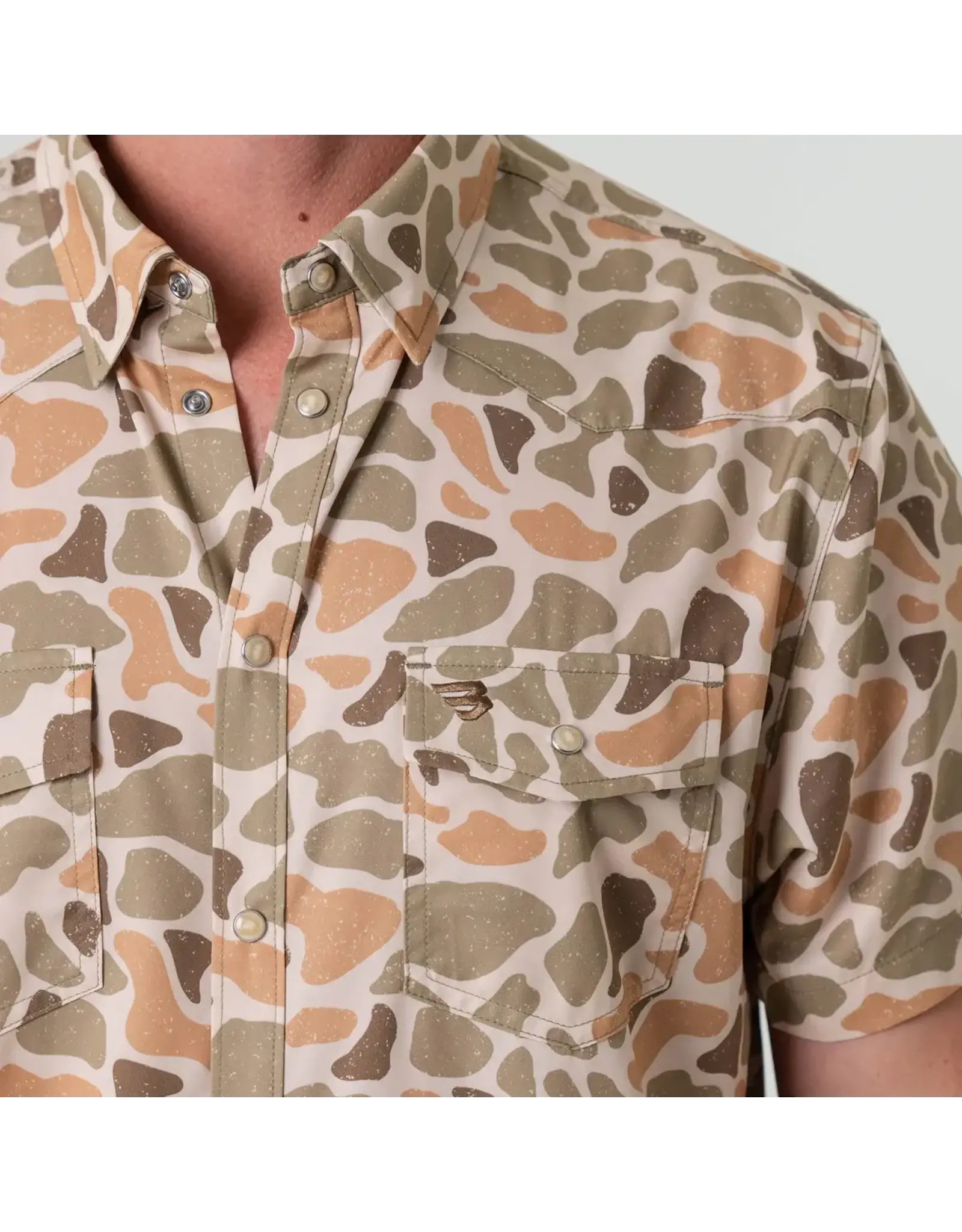 Burlebo Burlebo Performance Western Shirt - Venado Camo