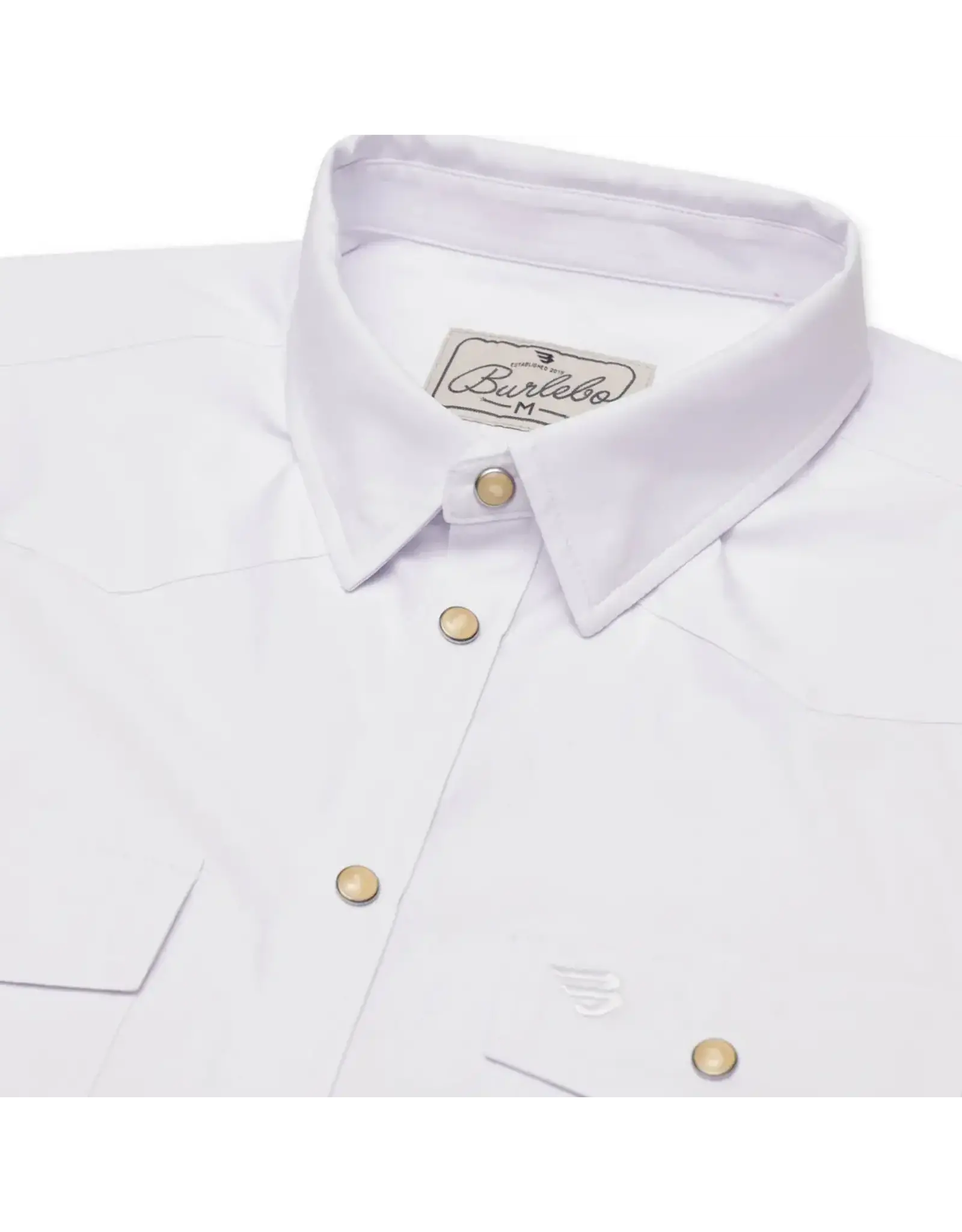 Burlebo Burlebo Performance Western Shirt - White