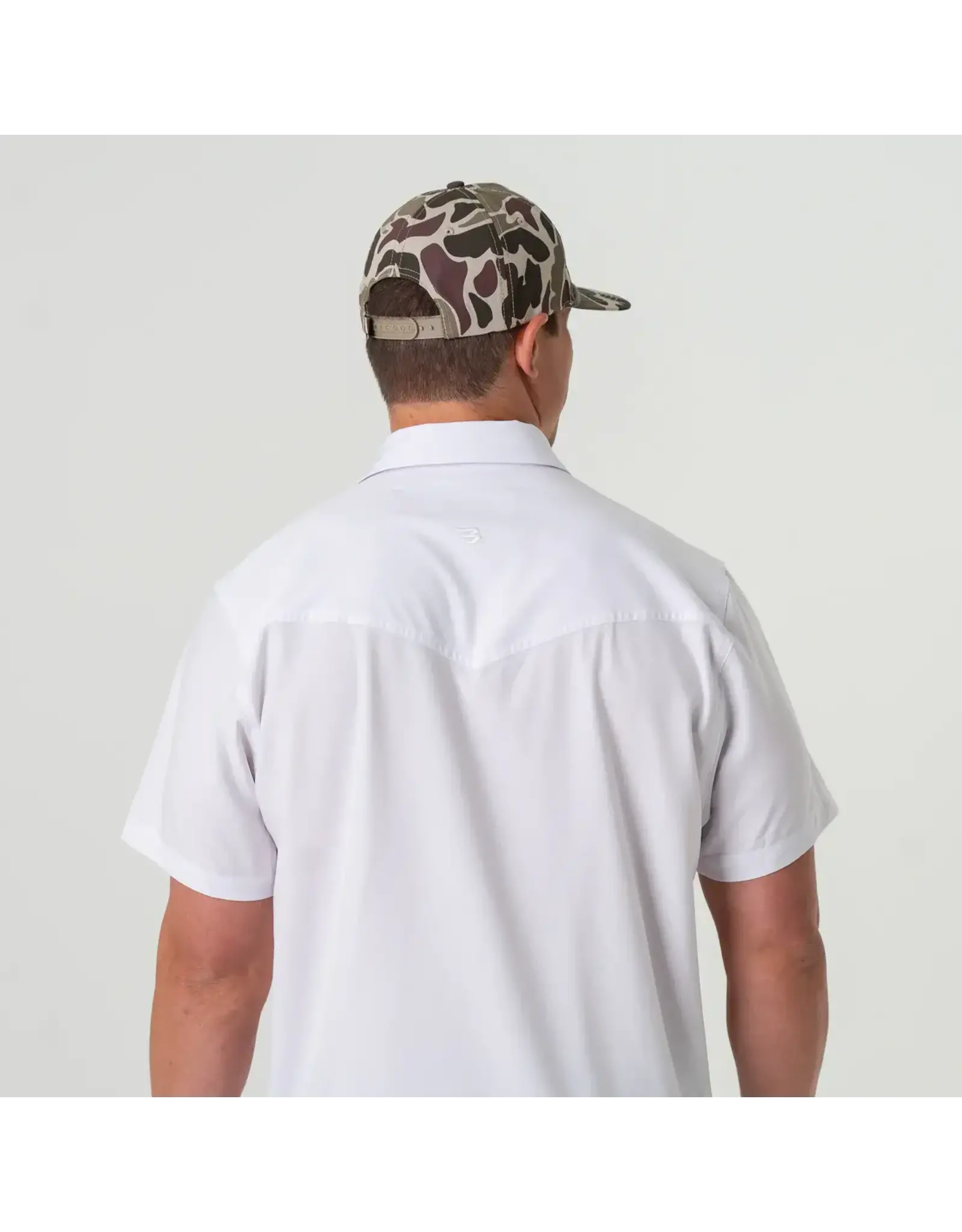 Burlebo Burlebo Performance Western Shirt - White