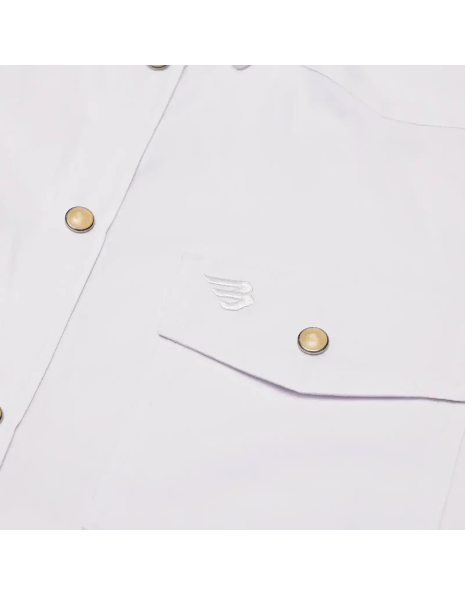 Burlebo Burlebo Performance Western Shirt - White