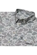 Burlebo Burlebo Performance Short Sleeve Western Shirt - Classic Deer Camo