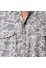 Burlebo Burlebo Performance Short Sleeve Western Shirt - Classic Deer Camo