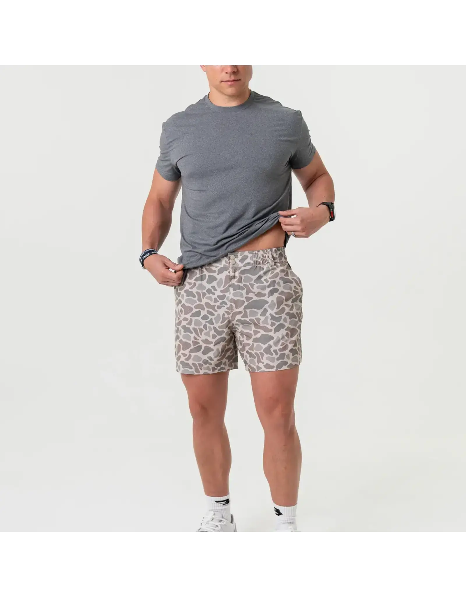 Burlebo Burlebo Everyday Short Classic Deer Camo - Grey Pocket 7" (THE ORIGINAL)