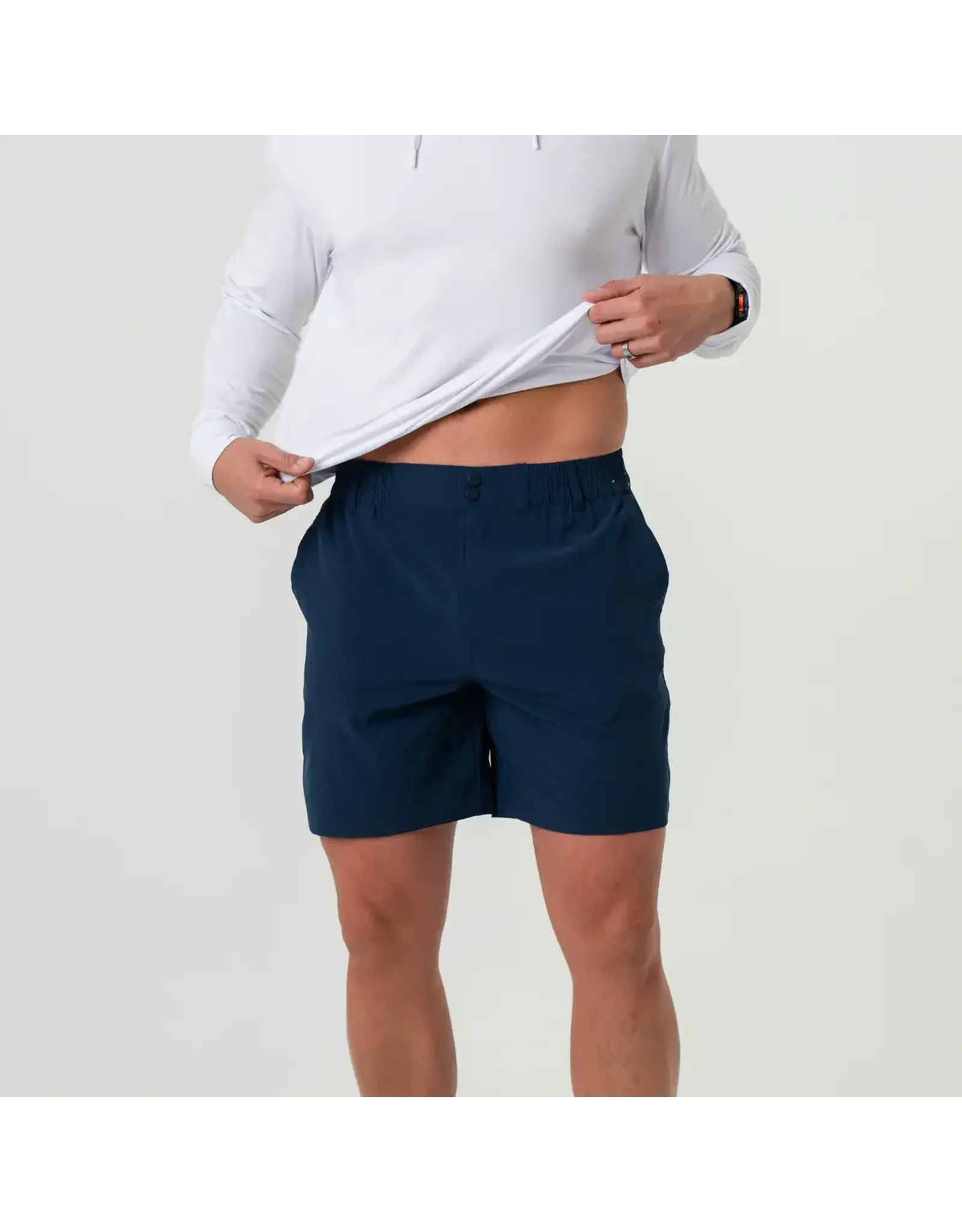 Burlebo Burlebo Everyday Short Deep Water Navy - Mayan Pocket 7" (THE ORIGINAL)