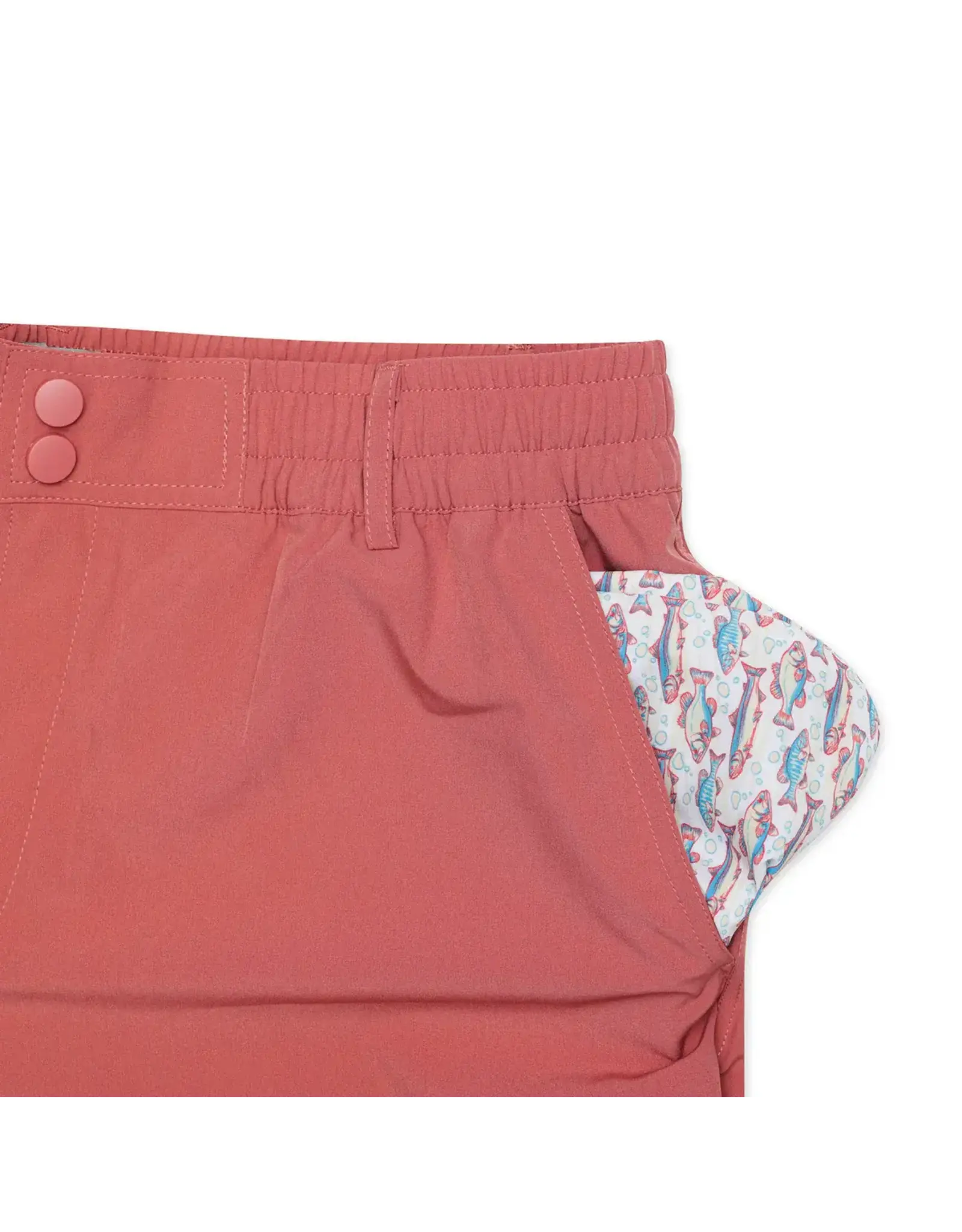 Burlebo Burlebo Everyday Short - Red Clay - Fish Pocket 7" (The Original)