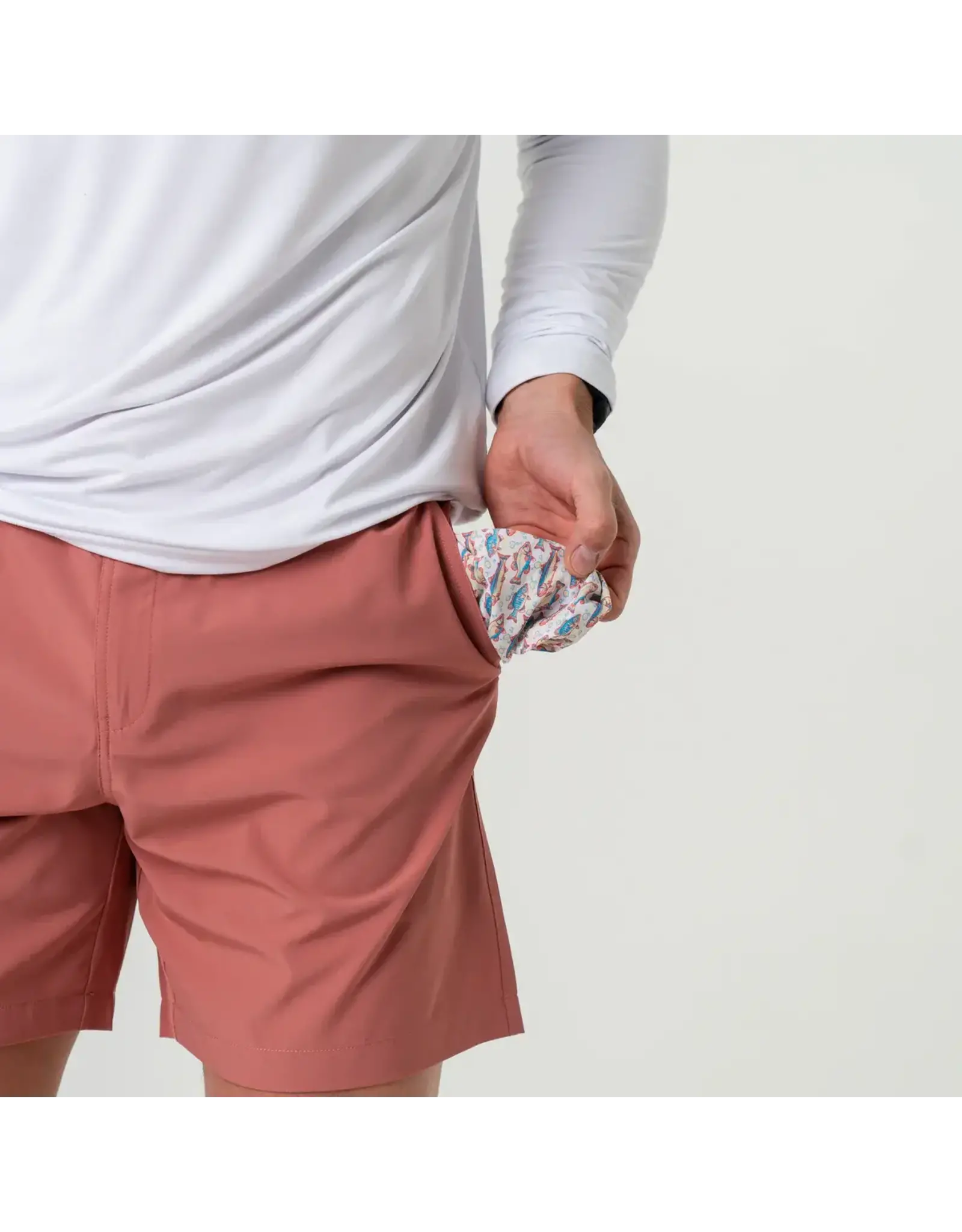 Burlebo Burlebo Everyday Short - Red Clay - Fish Pocket 7" (The Original)