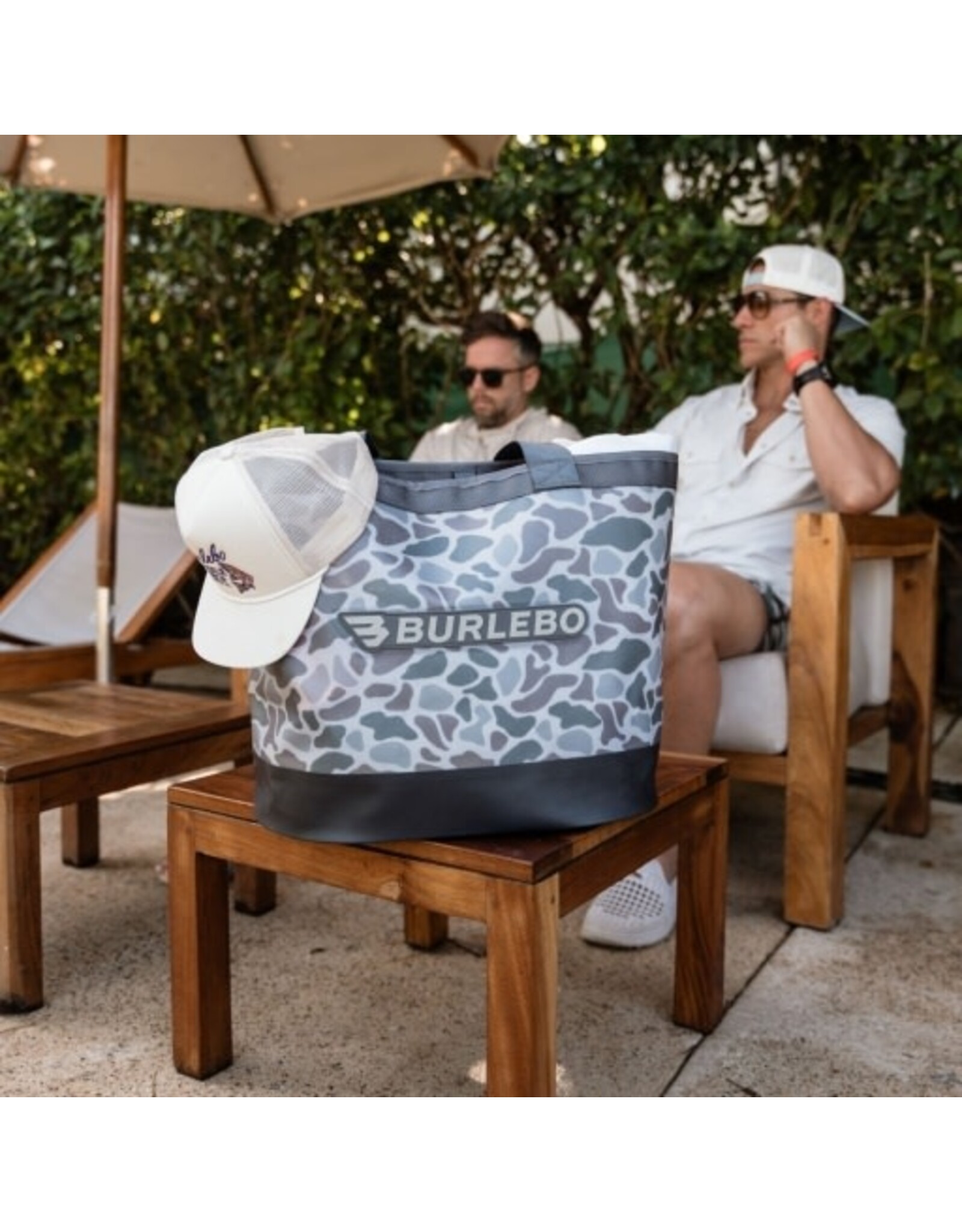 Burlebo Waterproof Utility Tote Classic Deer Camo