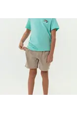 Burlebo Burlebo Youth Athletic Short - Heather Khaki - Venado Camo Liner