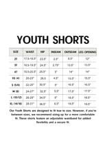 Burlebo Burlebo Youth Athletic Short - Heather Khaki - Venado Camo Liner