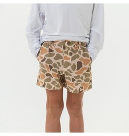 Burlebo Burlebo Youth Everyday Short Venado Camo - Brown Pocket