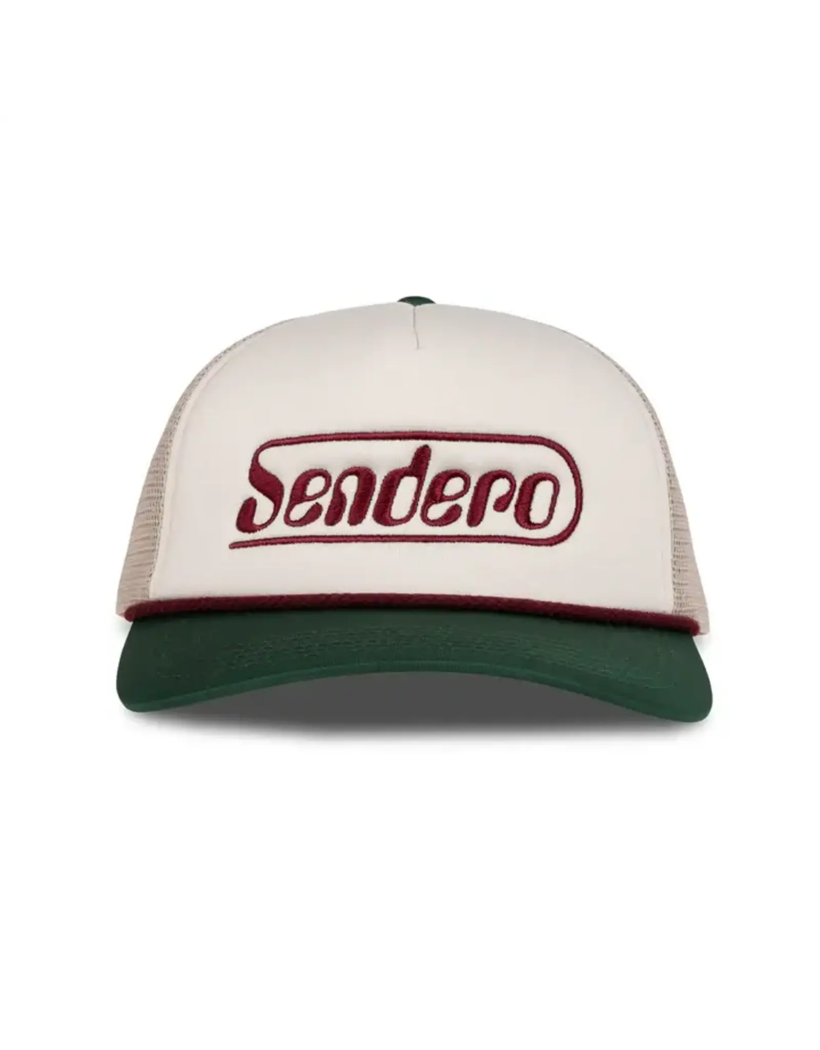 Sendero Retrocade Hat - Cream/Green