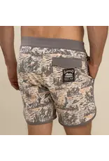 Sendero Point Bar Boardshorts Desert Abduction Print