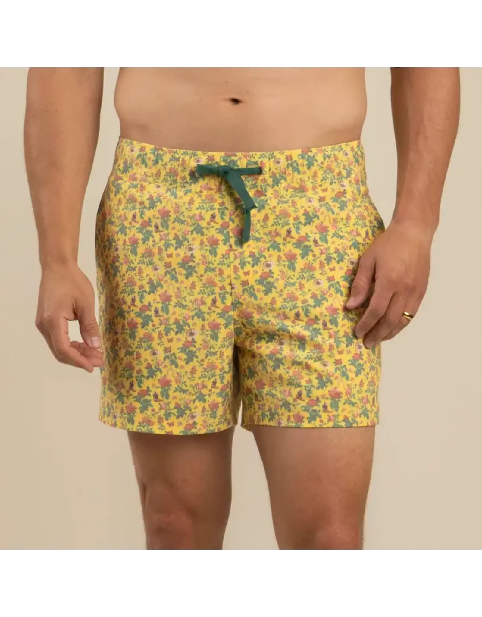 Sendero Barton Elastic Boardshorts Desert Rose Yellow