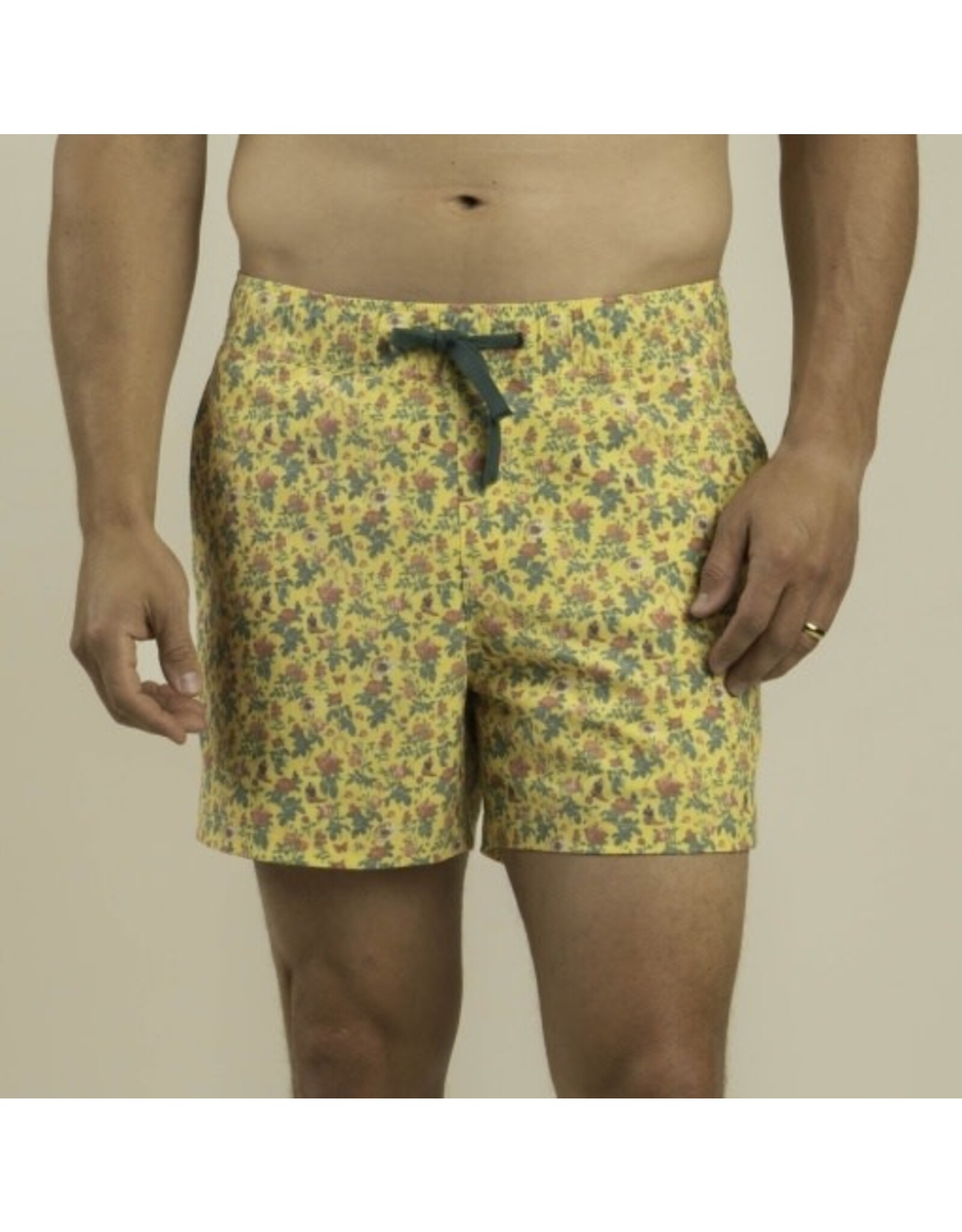 Sendero Barton Elastic Boardshorts Desert Rose Yellow