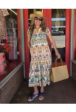 Johnny Was Johnny Was The Janie Favorite Tiered Henley Knit Dress