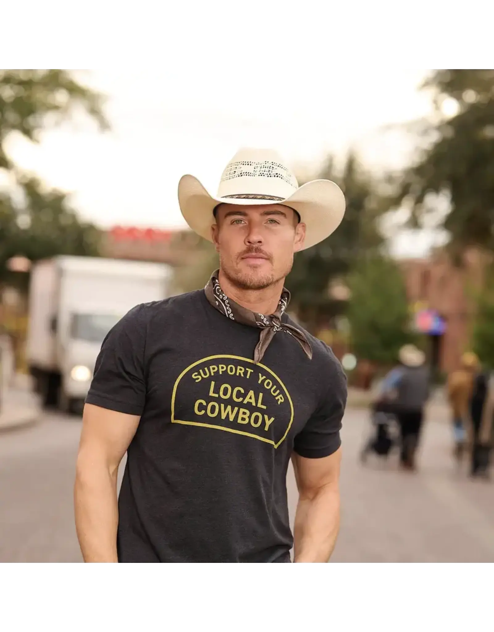 Cowboy Cool Support Your Local Cowboy T-Shirt