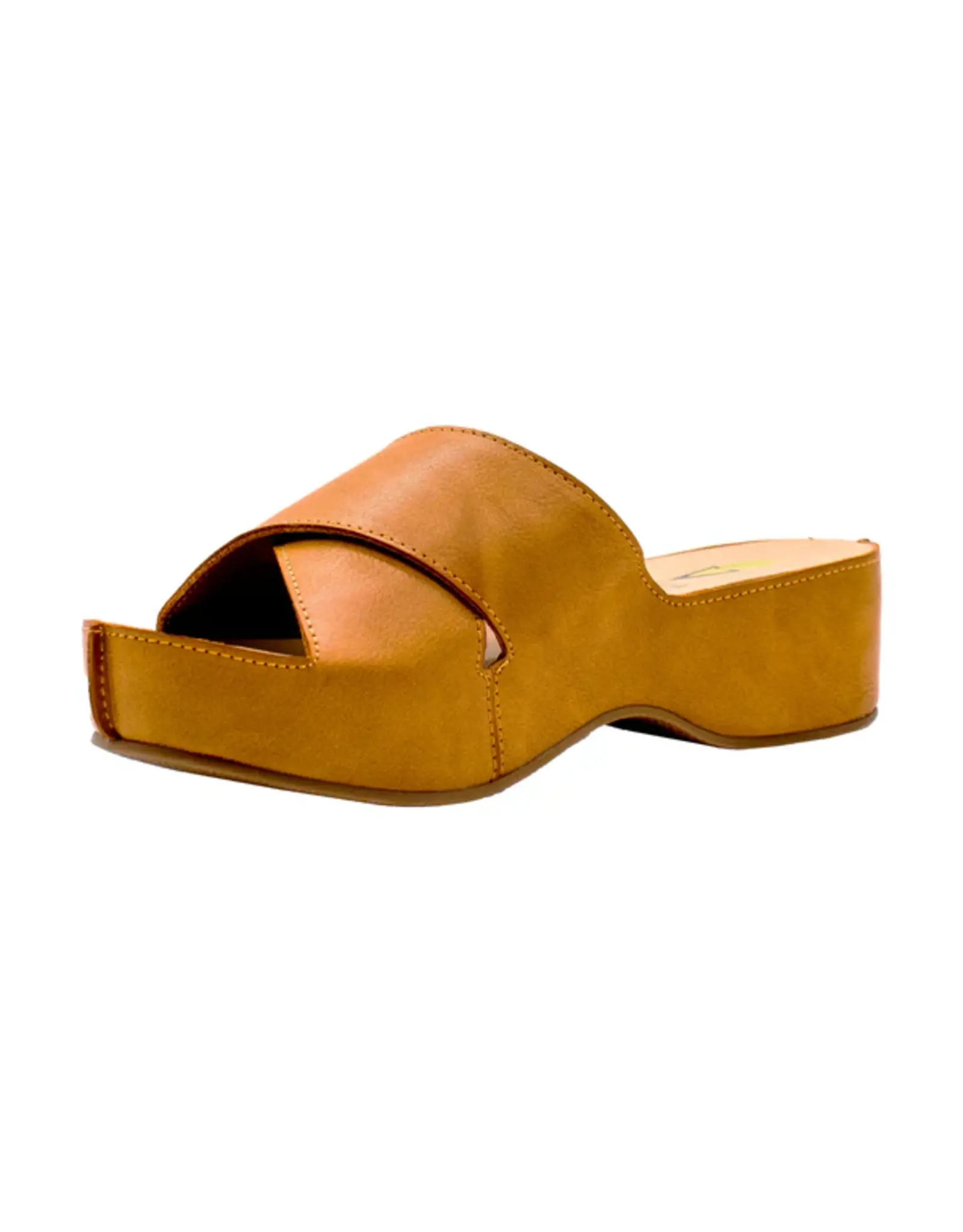 Volatile Edith Criss-Cross Sandal Tan