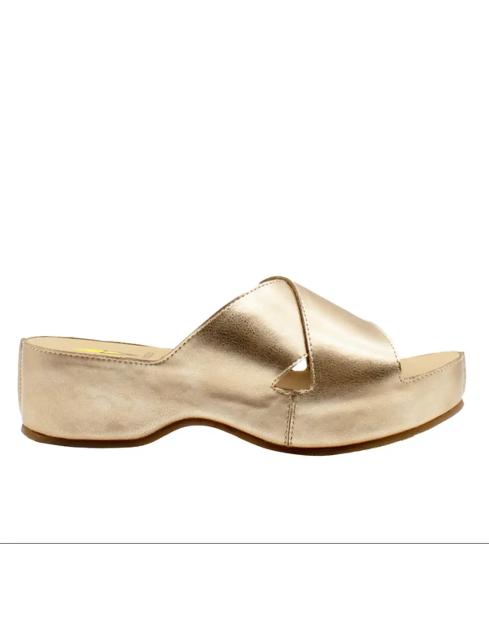 Volatile Edith Criss-Cross Sandal Gold