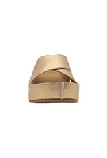 Volatile Edith Criss-Cross Sandal Gold