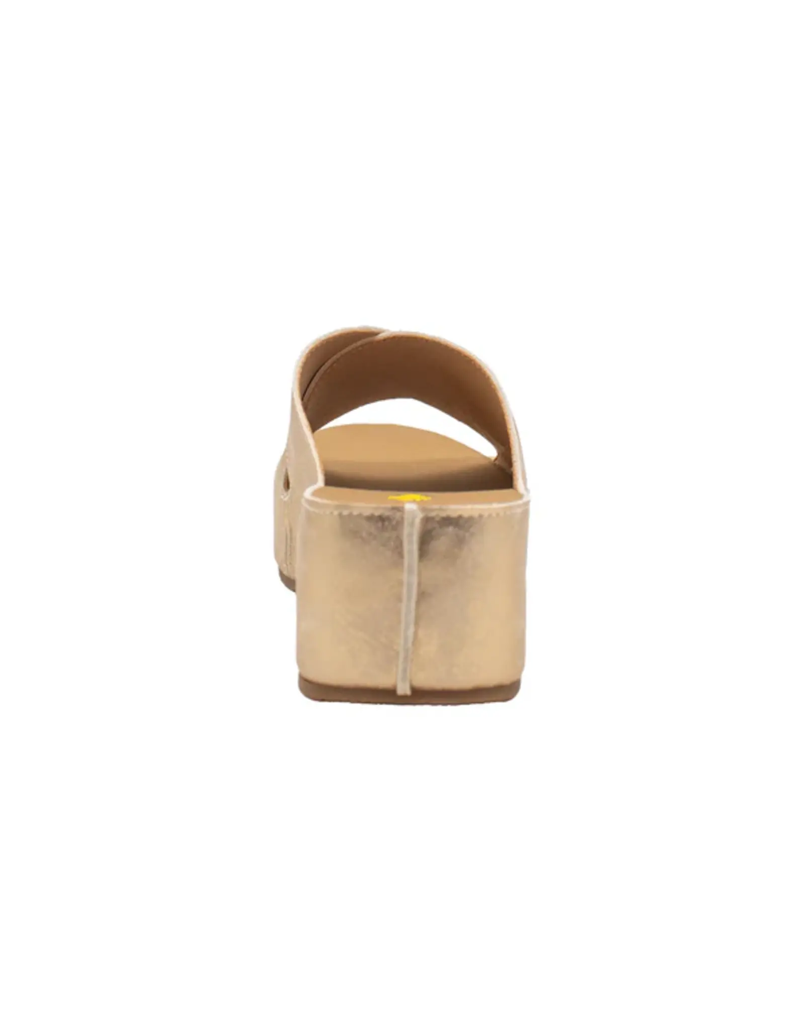 Volatile Edith Criss-Cross Sandal Gold