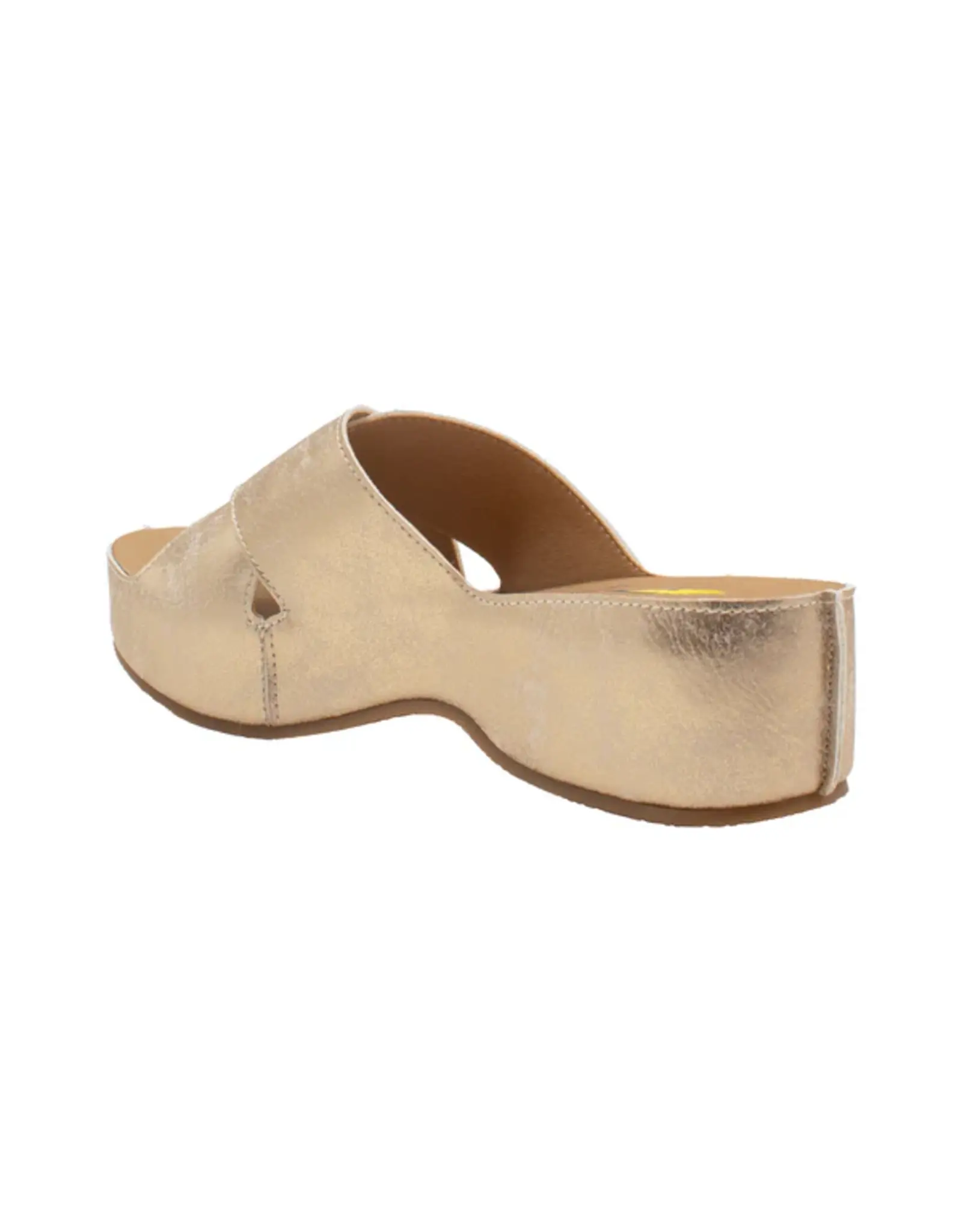 Volatile Edith Criss-Cross Sandal Gold
