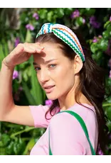 Ric Rac Knotted Headband Multi Ric Rac Knotted Headband Multi