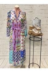 Boucher Patch Maxi Dress