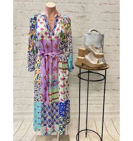 Boucher Patch Maxi Dress