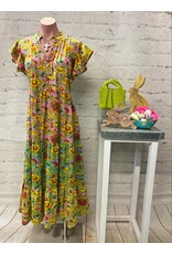 Uncle Frank Uncle Frank Triple Print Dress