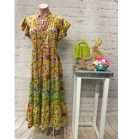 Uncle Frank Uncle Frank Triple Print Dress