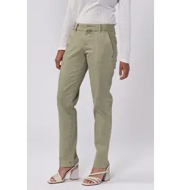 Dear John Denim Dear John Hampton Trouser Cut Ankle Pants - Stone