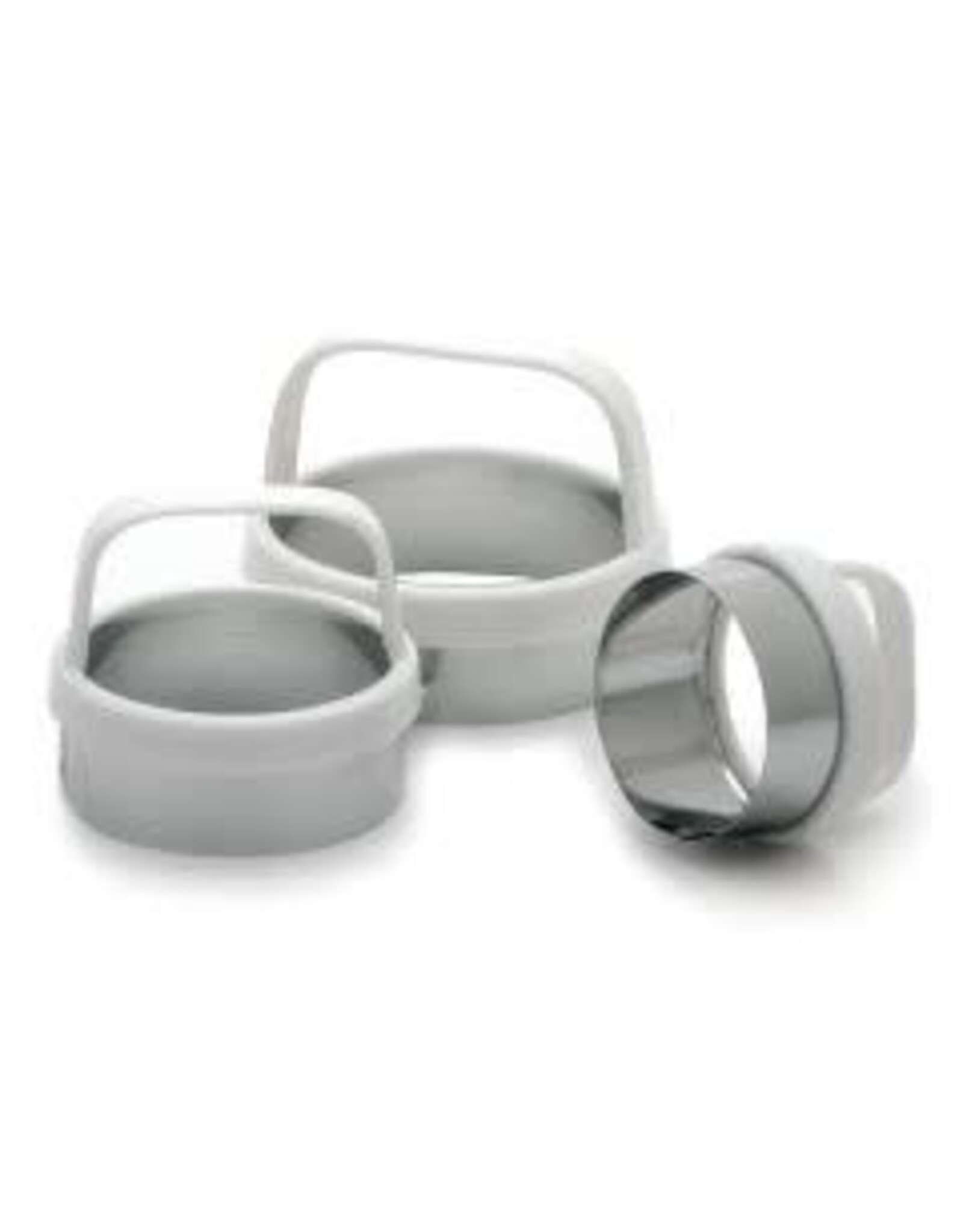 Straight Edge Cookie/Biscuit Cutter: Set of 3