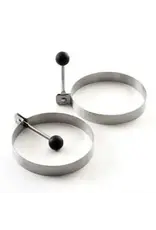 Stainless Steel Round Egg/Pancake Rings Set of 2