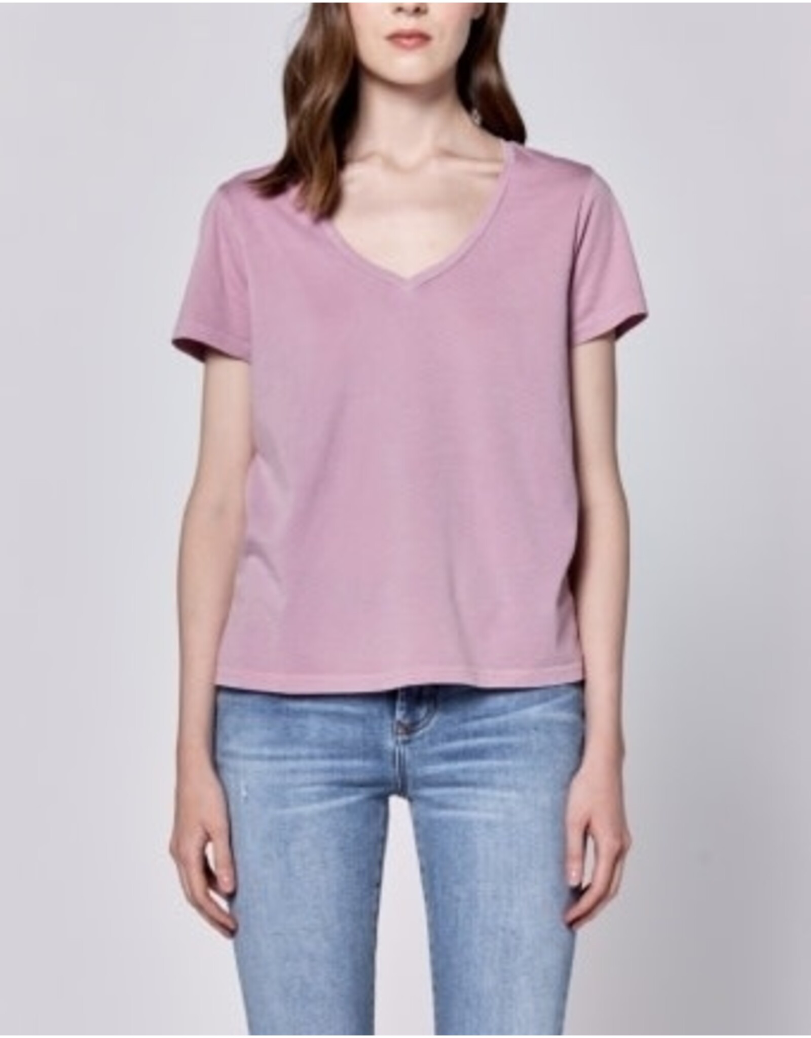 Dear John Denim Dear John Madelyn Tee - Orchid Smoke