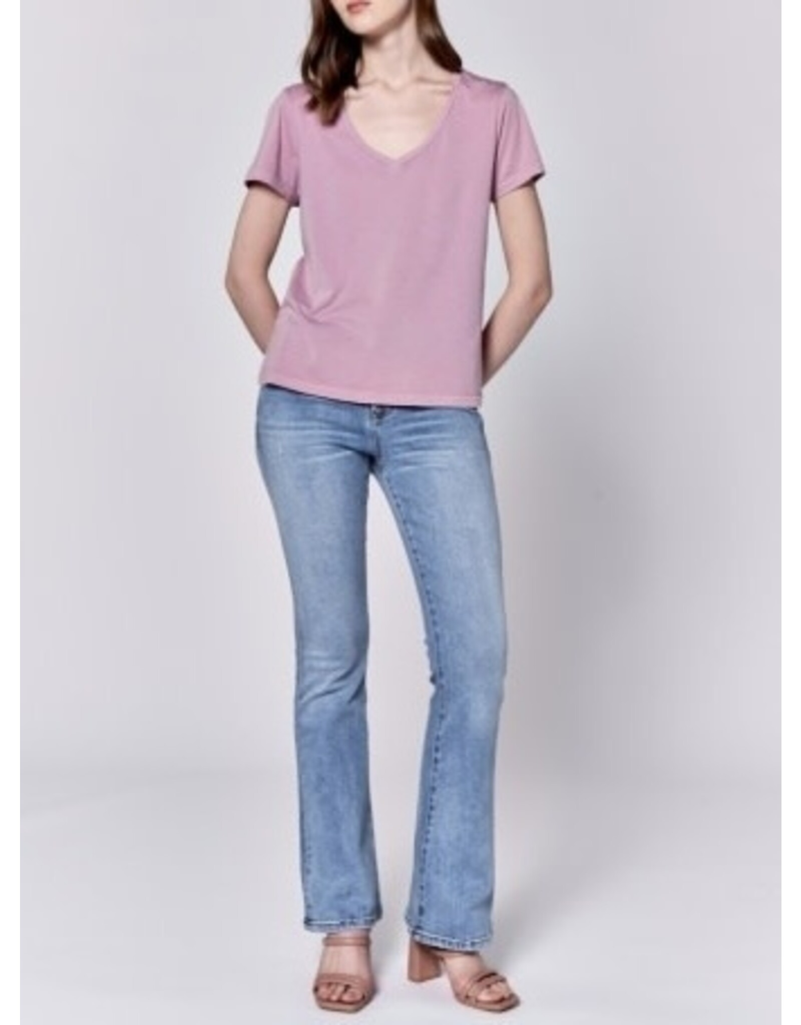 Dear John Denim Dear John Madelyn Tee - Orchid Smoke