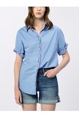 Dear John Denim Dear John Benning Poplin Shirt - Azure Blue