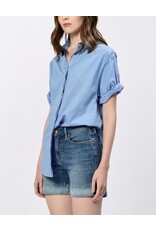 Dear John Denim Dear John Benning Poplin Shirt - Azure Blue