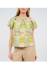 Ivy Jane Ivy Jane Pleated Neck Top
