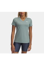 Under Armour Under Armour Tech™ Women's V-Neck Short Sleeve Silica Green