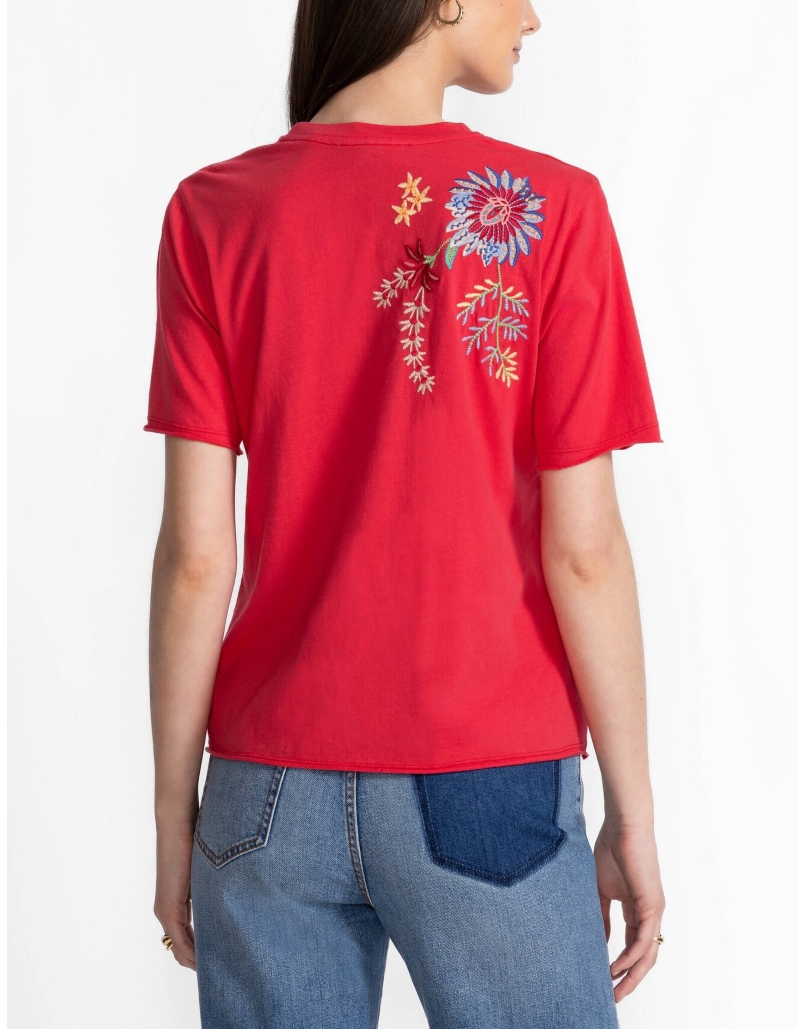 Johnny Was Johnny Was Raw Seam T-shirt - Ishani