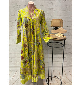 Darviny Karolina Dress Citron Floral
