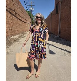 Olivia Shirred Dress