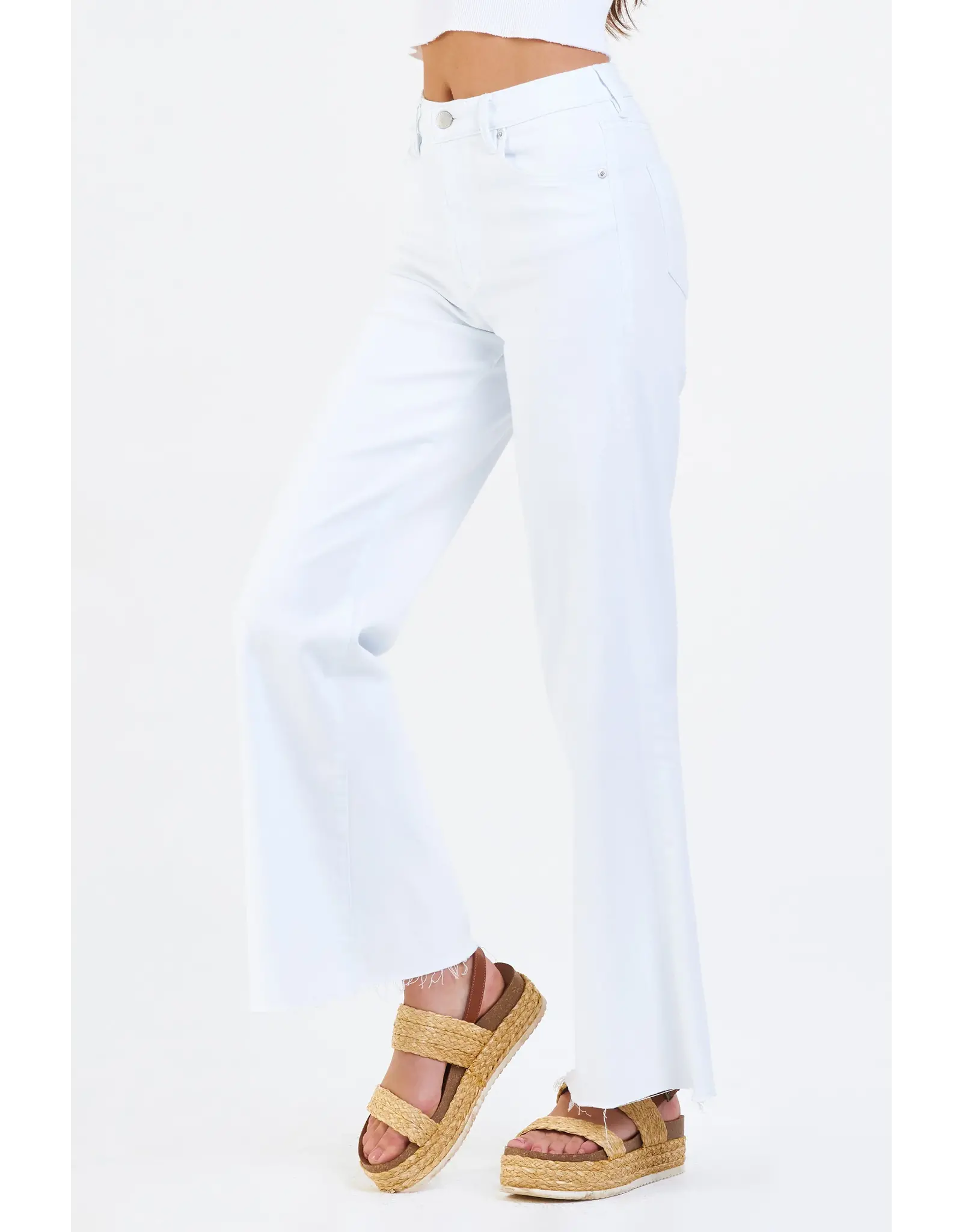Dear John Denim Dear John Fiona Wide Leg Jean - White