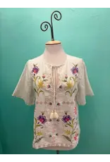 Johnny Was Johnny Was Ruffle Sleeve Field Blouse - Calista